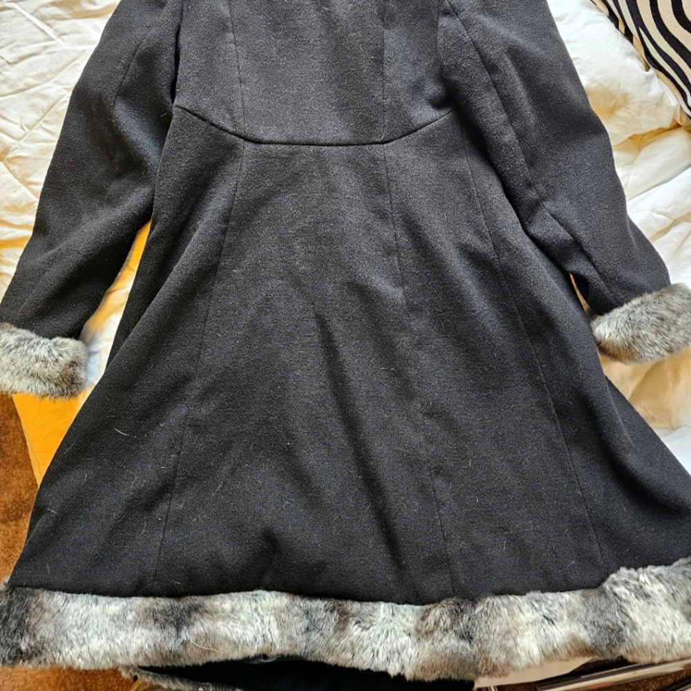Rothschild Coat With Fur - Gem